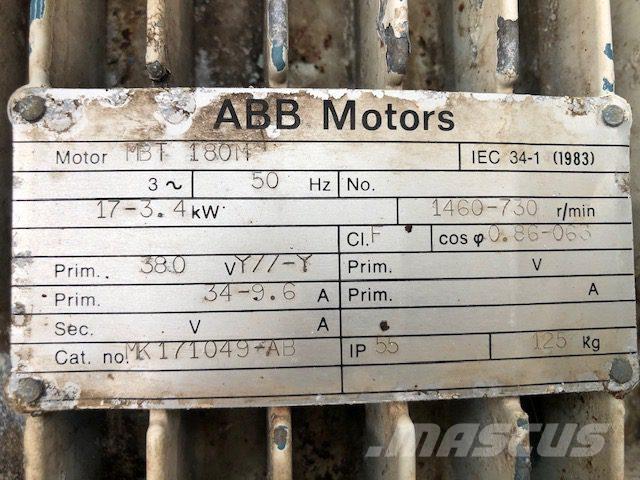  17 kW ABB MBT180M El-Motor Motory