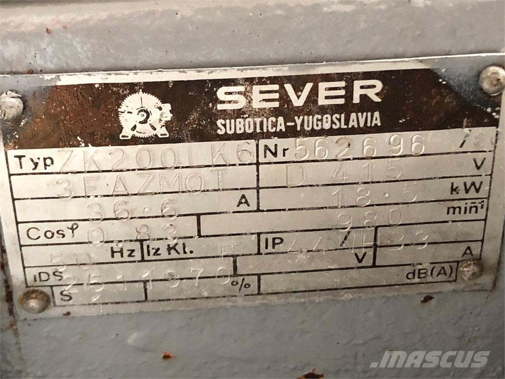  18,5 kW Sever E-Motor Motory