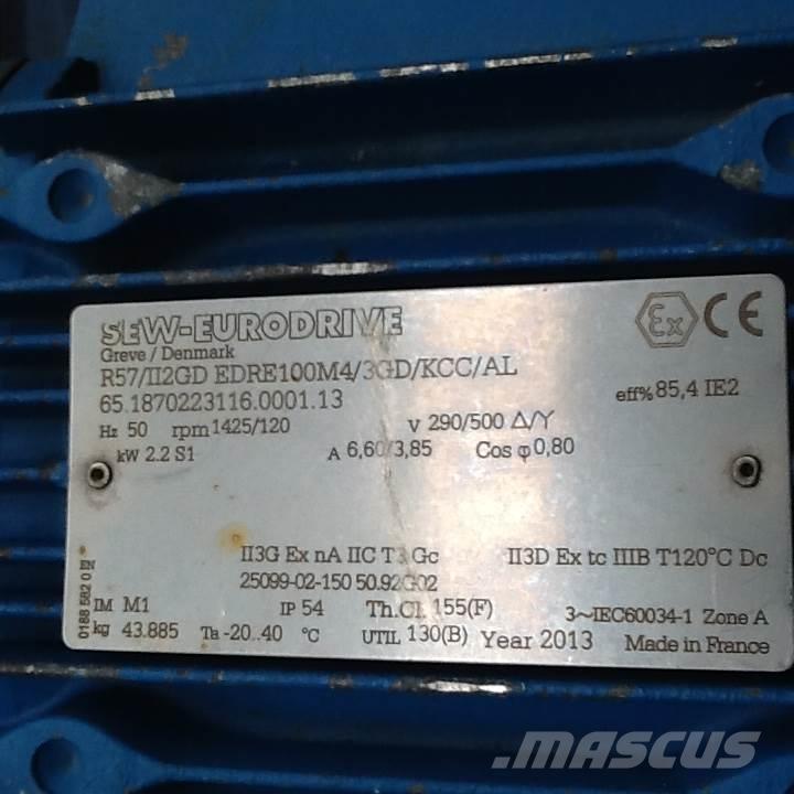  2,2 kW SEW E-Motor Motory