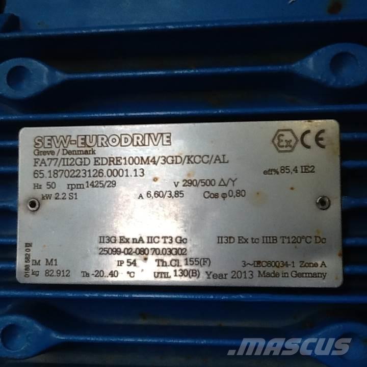  2,2 kW SEW E-Motor Motory