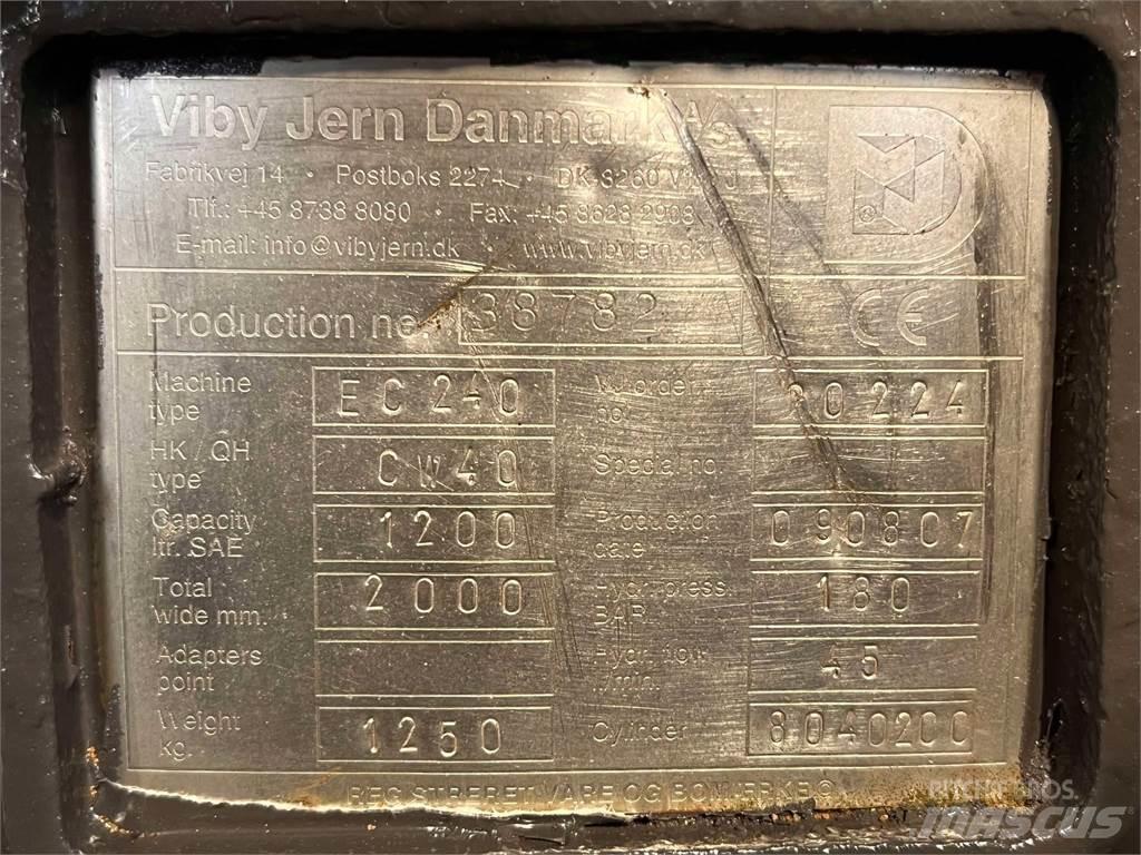  2000 mm Tiltskovl Lopaty