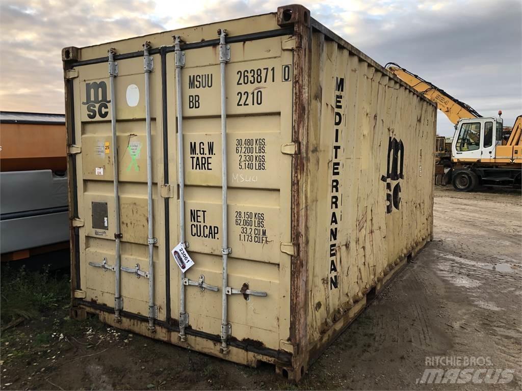  20FT Container Skladové kontejnery