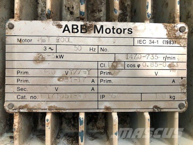  26 kW ABB MBT 200L E-Motor Motory