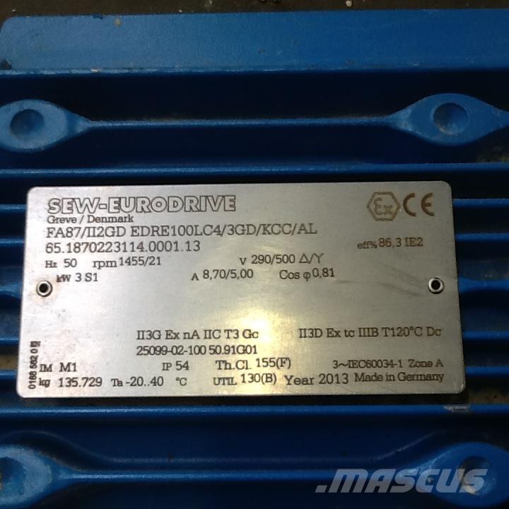  3,0 kW SEW E-Motor Motory