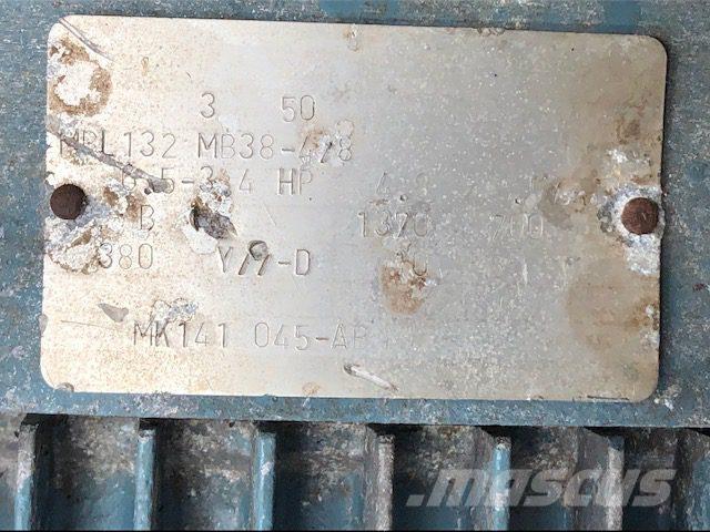  3,4/6,5 kW Asea E-Motor Motory