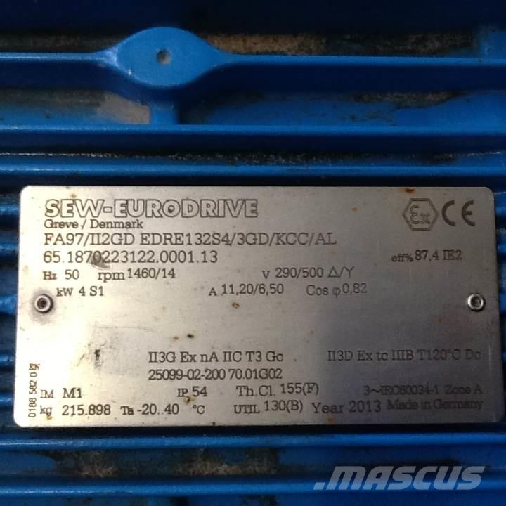  4,0 kW SEW E-Motor Motory