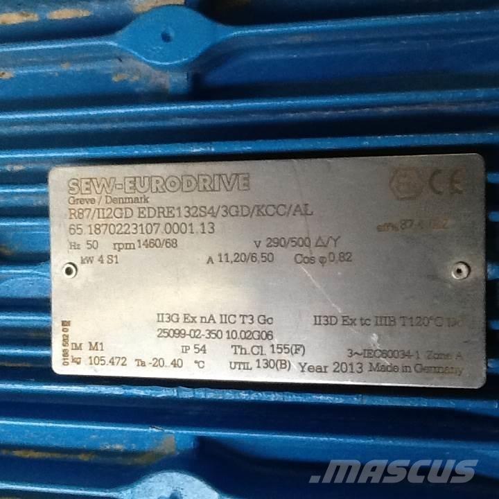  4,0 kW SEW E-Motor Motory
