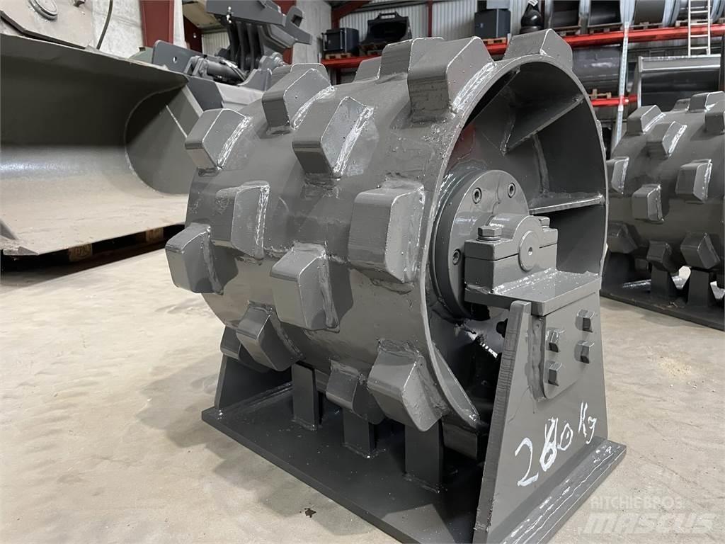  450 mm kompaktorhjul Pneumatikové válce