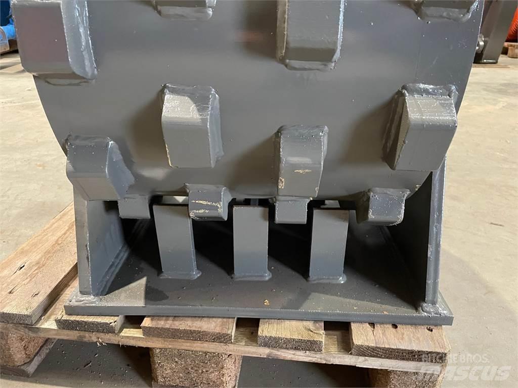  470 mm Kompaktorhjul Pneumatikové válce