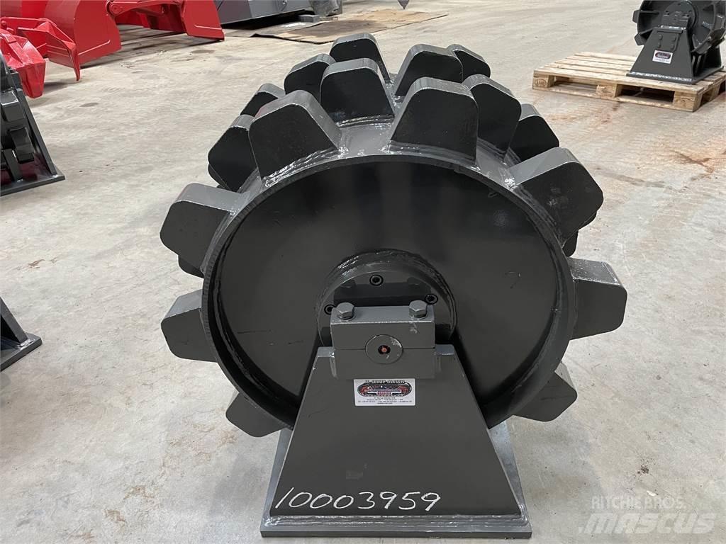  570 mm kompaktorhjul Pneumatikové válce