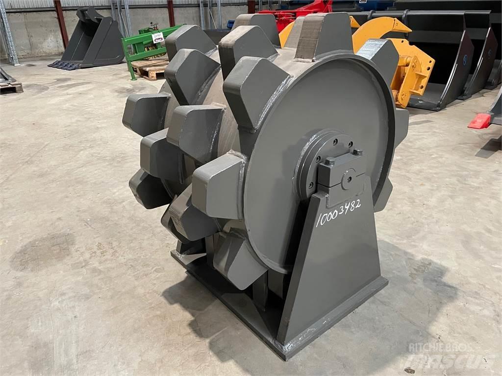  650 mm Kompaktorhjul Pneumatikové válce