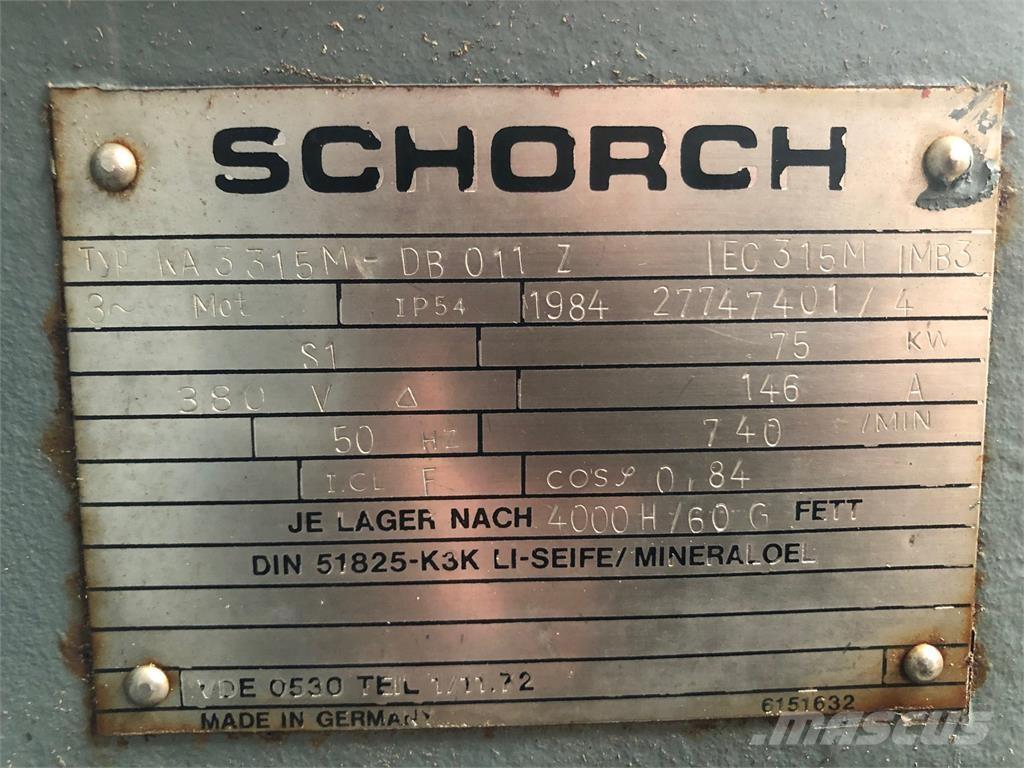  75 kW Schorch E-Motor Motory
