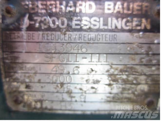 Bauer gear Type SFG11-111 Převodovky