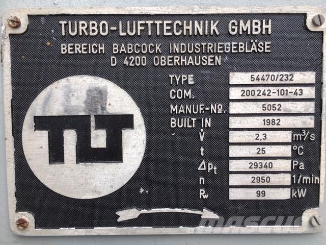 Blæser/suger fabr. TLT Stavebnictví - ostatní