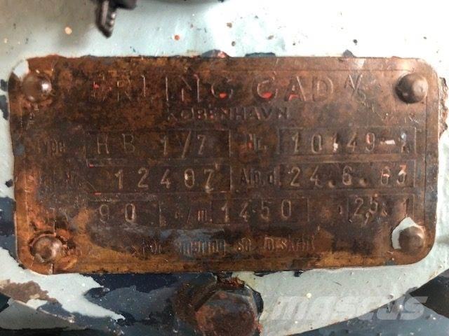  CAD Type HB 1/7 Převodovky