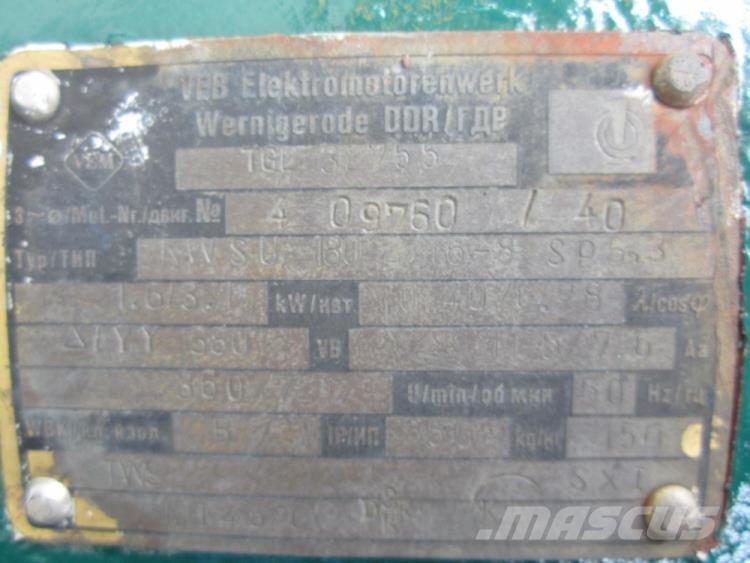  Capstan spil VEB 1VSP1 Navijáky, kladkostroje a stavební výtahy