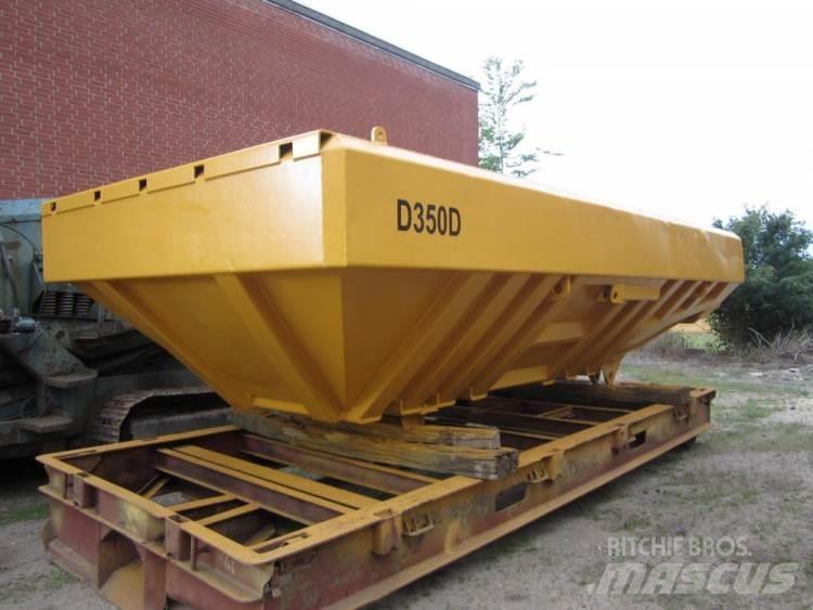 CAT D350D dumperkasse, brugt Vyklápěcí dempry