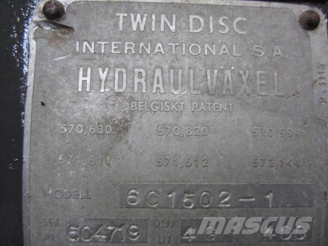  Convertor Twin Disc Clutch Převodovka