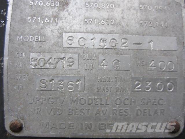  Convertor Twin Disc Clutch Převodovka