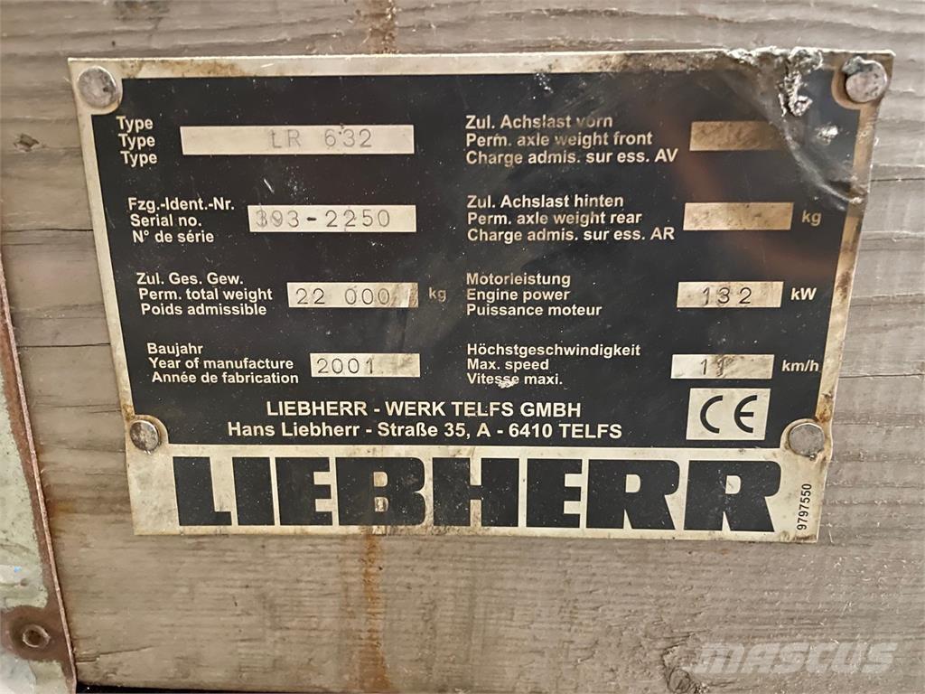 Dele ex. Liebherr LR632 Elektronika