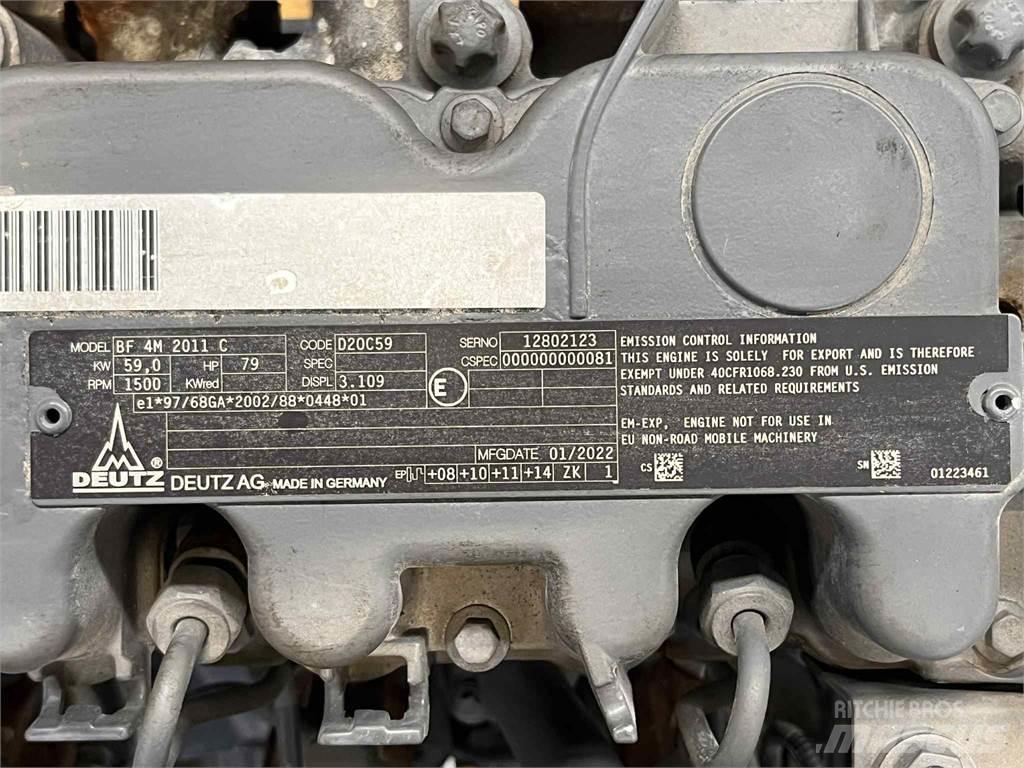 Deutz BF 4M 2011 C motor Motory