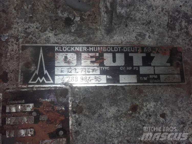 Deutz F12L 714A motor Motory
