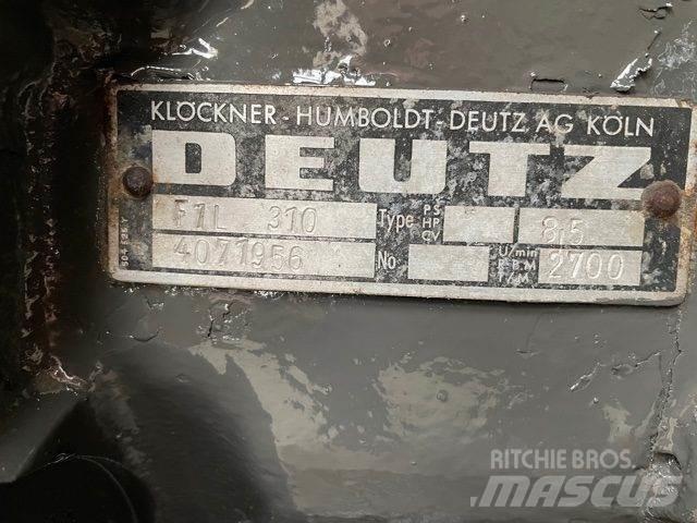 Deutz F1L 310 motor Motory