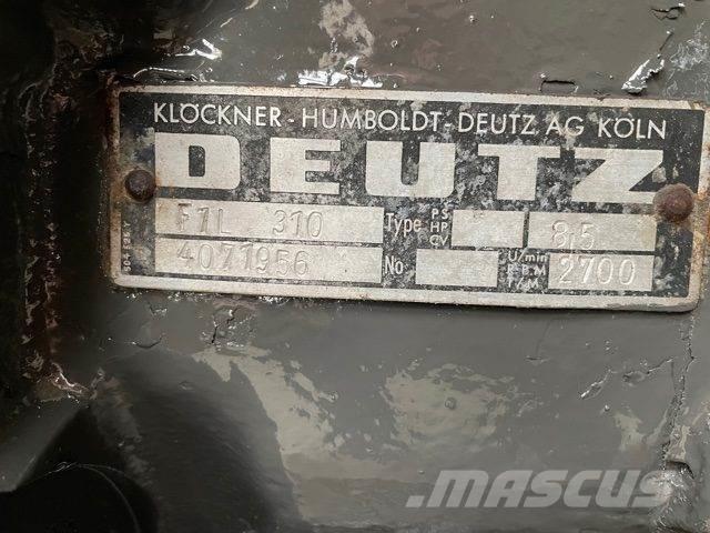 Deutz F1L 310 motor Motory