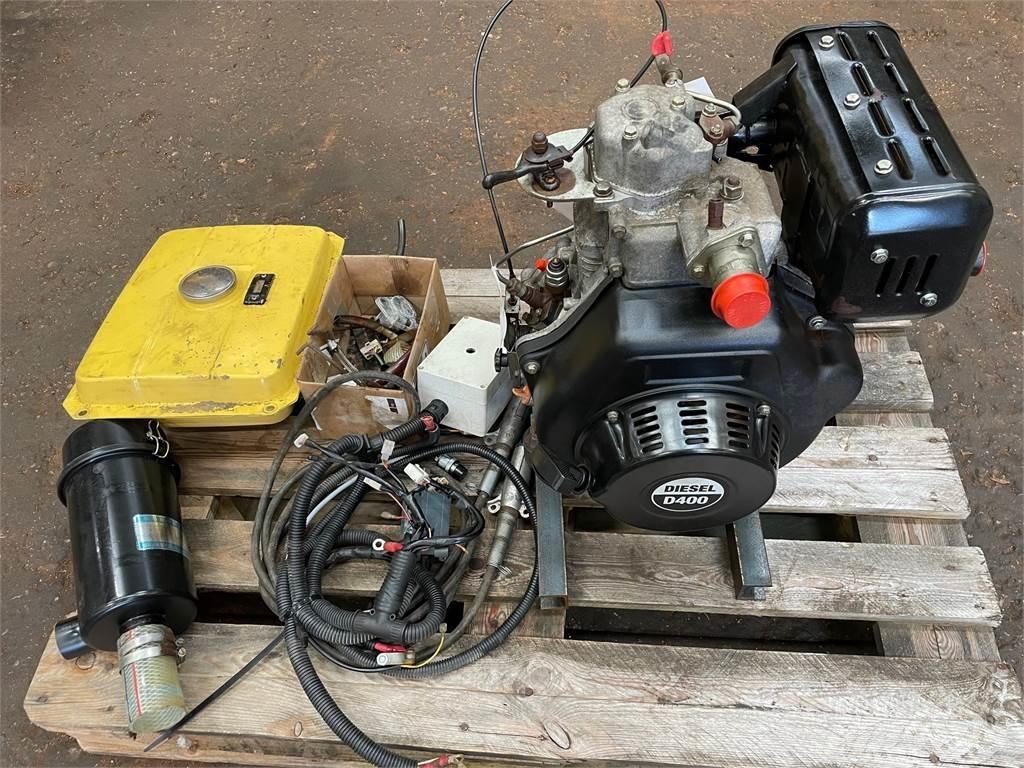  Diesel engine D400/E - 1 cyl. Motory