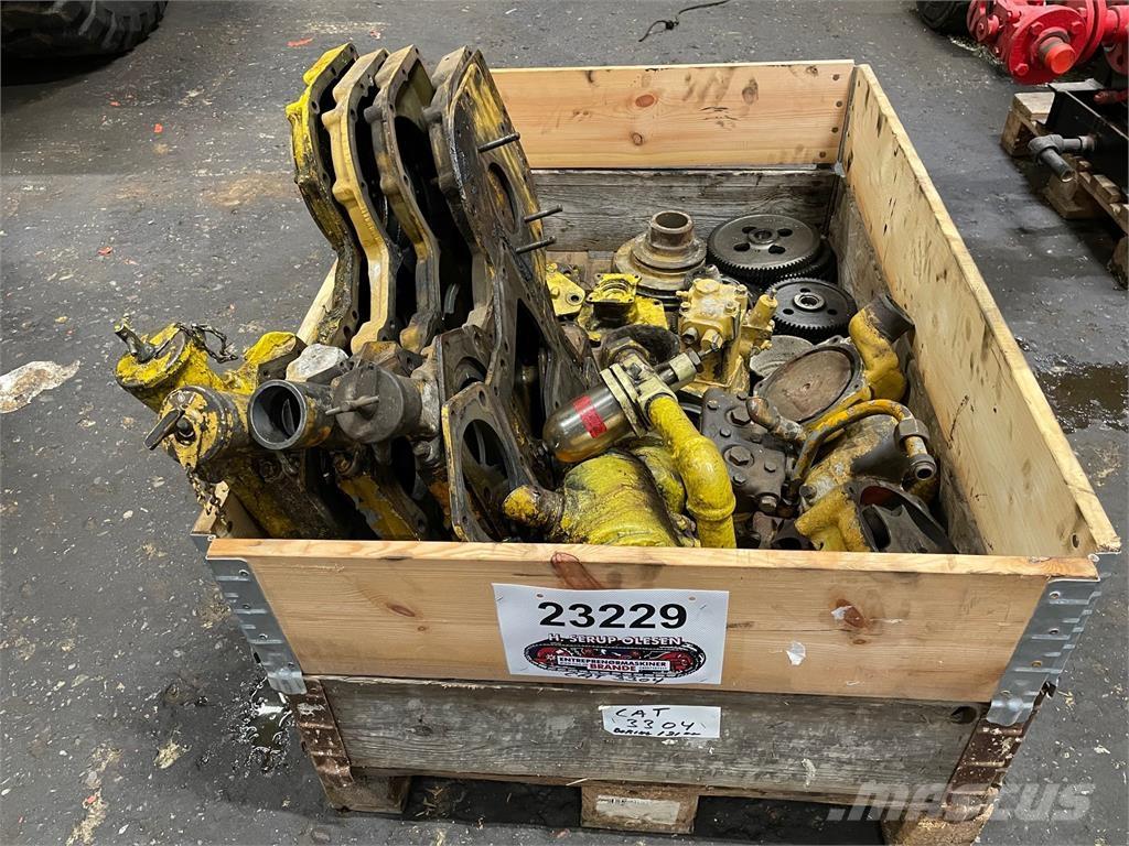  Diverse dele ex. Cat 3304 Motory