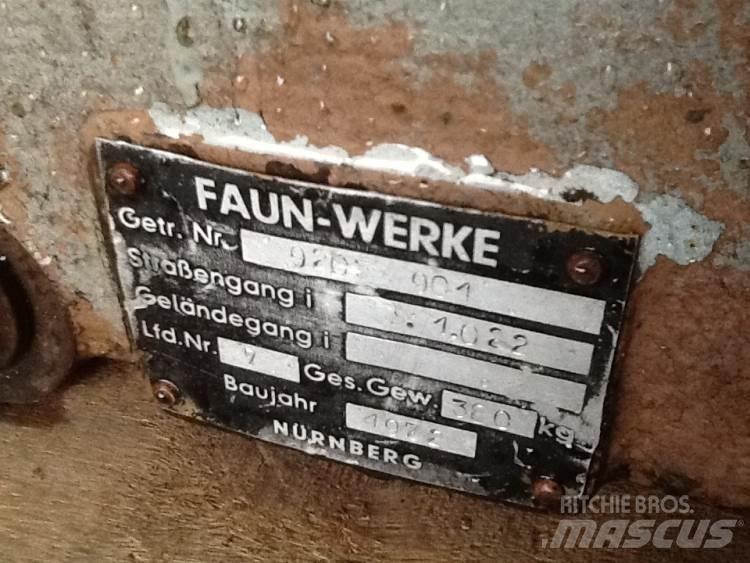 Faun gear til twin motor Převodovky