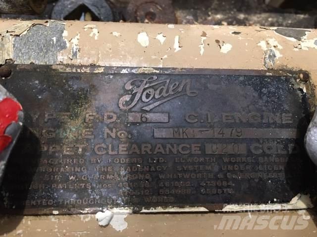 Foden type FD6 motor Motory