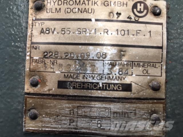  Hydr. pumpe ex. O&K RH5 Hydraulika