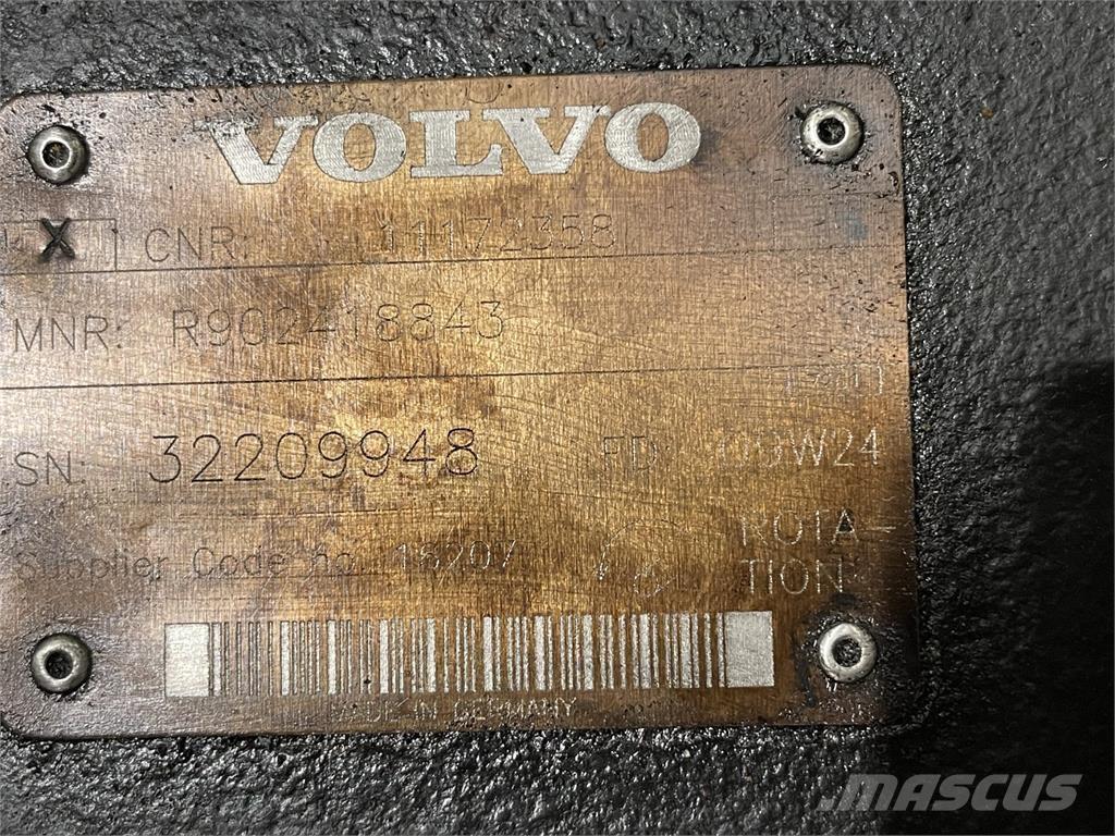  Hydr. pumpe ex. Volvo L120F Hydraulika