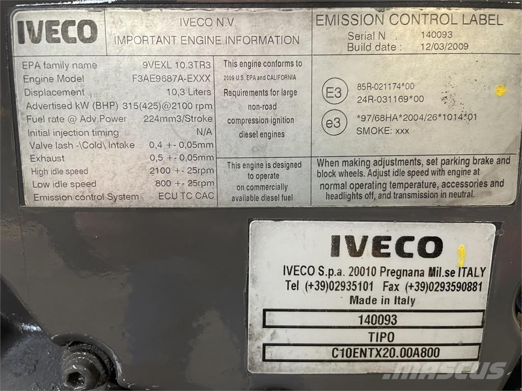Iveco F3AE9687A motor Motory