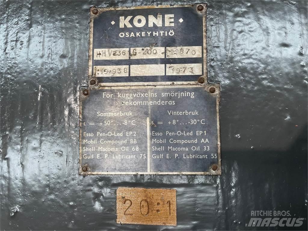 Kone Type HHV236 gear - 20:1 Převodovky