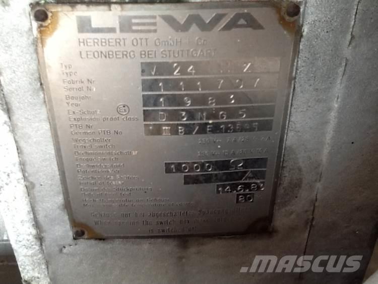 Lewa Type H4M1B pumpe Vodní čerpadla