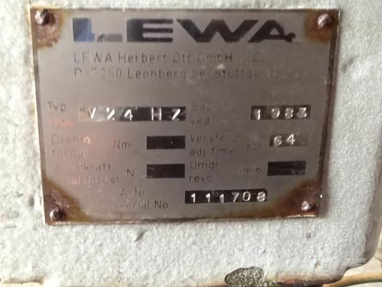 Lewa Type V24HZ pumpe Vodní čerpadla