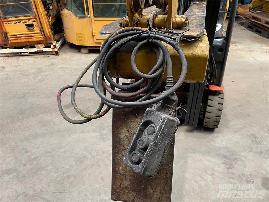  Liftket el-kædetalje - 1 ton Součásti a zařízení k jeřábům