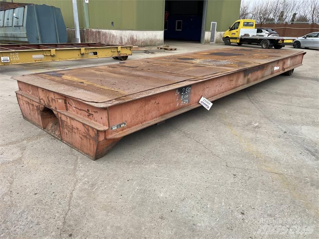 Mafi trailer 20ft - 25 ton Podvalníkové návěsy