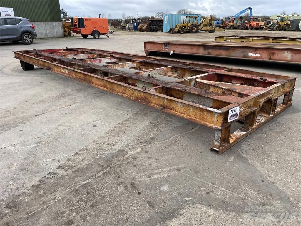 Mafi trailer 20ft - 25 ton Podvalníkové návěsy