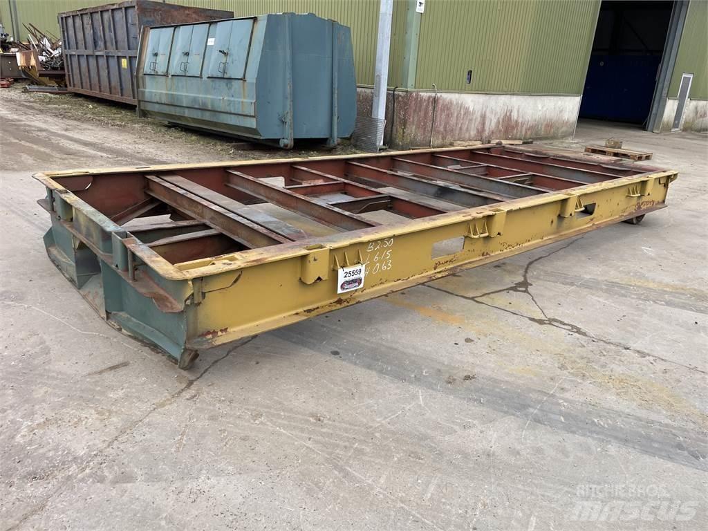  Maft trailer 20ft - 25 ton Podvalníkové návěsy