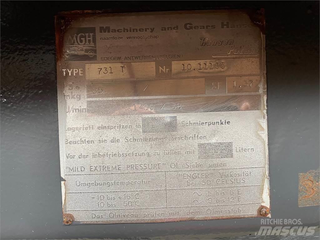  MGH Type 731 T gear - 39:1 Převodovky