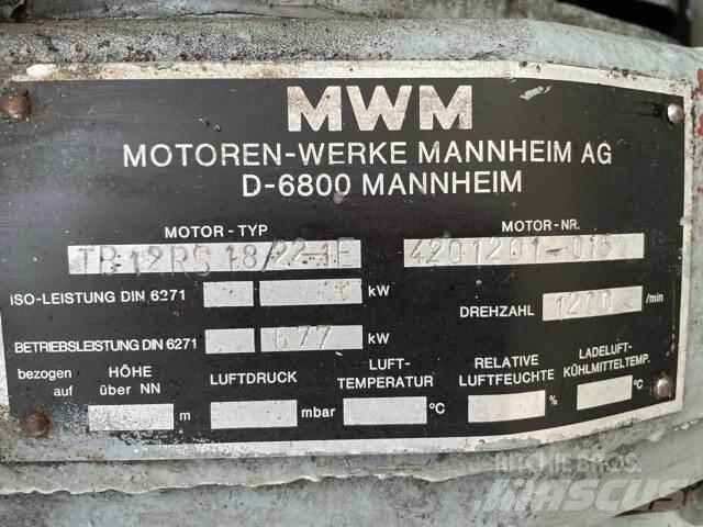 MWM TB12RS 18/22-1E motor Motory