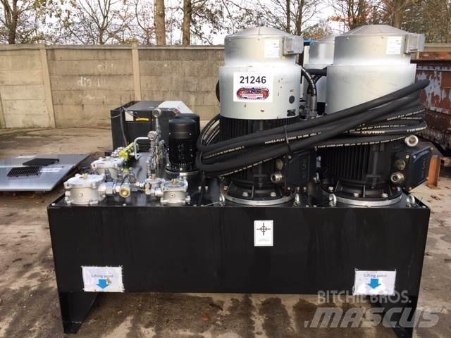 Powerpack - 4 x E-motor Naftové generátory