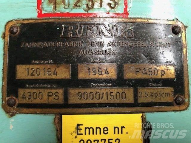 Renk gear type PA50p Převodovky