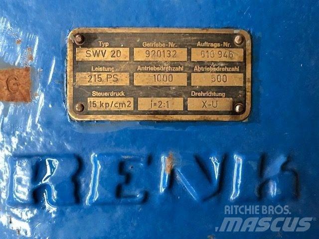 Renk Type SWV20 Převodovky
