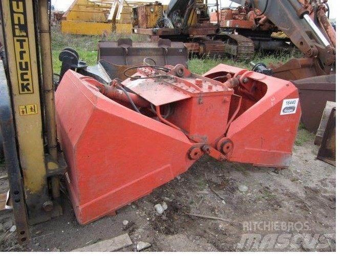  Sandgrab el/hydr. - 1 kbm Klešťové drapáky