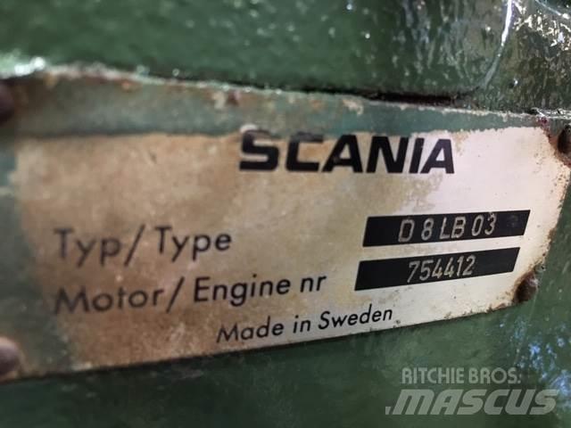 Scania D8LB03 motor Motory