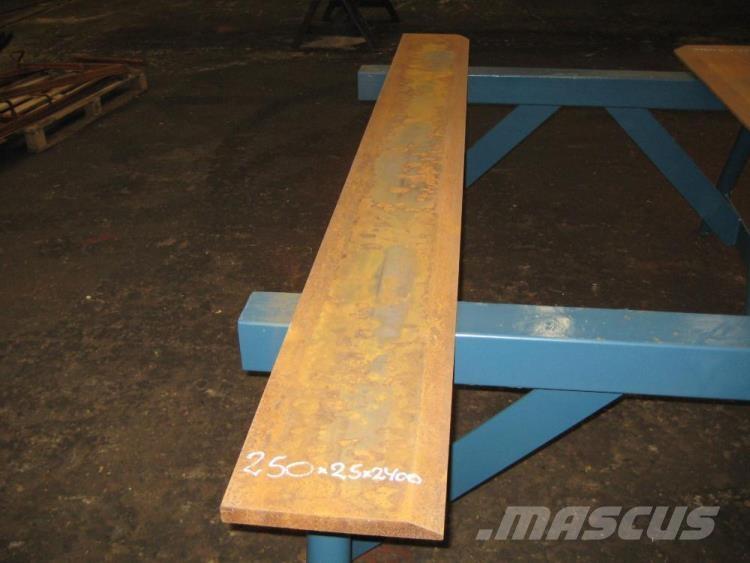  Skærstål 250x25x2300 mm Stavebnictví - ostatní